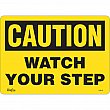 Zenith Safety Products - SGM160 - Enseigne «Watch Your Step» Chaque