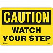 Zenith Safety Products - SGM162 - Enseigne «Watch Your Step» Chaque