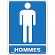 Zenith Safety Products - SGM180 - Enseigne «Hommes» Chaque