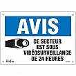 Zenith Safety Products - SGM300 - Enseigne «Ce Secteur est Sous Surveillance» Chaque