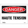 Zenith Safety Products - SGM389 - Enseigne «Haute Tension» Chaque