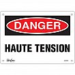 Zenith Safety Products - SGM390 - Enseigne «Haute Tension» Chaque