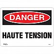 Zenith Safety Products - SGM392 - Enseigne «Haute Tension» Chaque