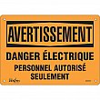 Zenith Safety Products - SGM397 - Enseigne «Danger Électrique» Chaque