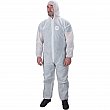 Zenith Safety Products - SGM426 - Hooded Coveralls - Polypropylene - White - Large - Unit Price