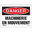 Zenith Safety Products - SGM464 - Enseigne «Machinerie en Mouvement» Chaque
