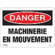 Zenith Safety Products - SGM467 - Enseigne «Machinerie en Mouvement» Chaque
