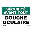 Zenith Safety Products - SGM476 - Enseigne «Douche Oculaire» Chaque