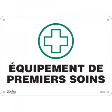 Zenith Safety Products - SGM485 - Enseigne «Premiers Soins» Chaque