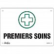 Zenith Safety Products - SGM488 - Enseigne «Premiers Soins» Chaque