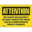 Zenith Safety Products - SGM543 - Enseigne «Protection Oculaire» Chaque