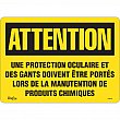 Zenith Safety Products - SGM544 - Enseigne «Protection Oculaire» Chaque