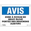 Zenith Safety Products - SGM560 - Portez Des Bouchons Auditifs Sign Each