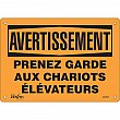 Zenith Safety Products - SGM591 - Enseigne «Prenez Garde» Chaque