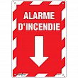 Zenith Safety Products - SGM638 - Alarme D'Incendie Arrow Sign Each