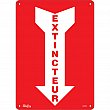 Zenith Safety Products - SGM654 - Enseigne avec flèche «Extincteur» Chaque