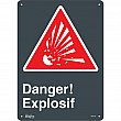 Zenith Safety Products - SGM740 - Explosif Sign Each