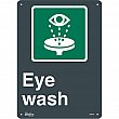 Zenith Safety Products - SGM762 - Enseigne «Eye Wash» Chaque
