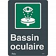 Zenith Safety Products - SGM766 - Enseigne «Bassin Oculaire» Chaque