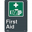 Zenith Safety Products - SGM777 - Enseigne «First Aid» Chaque
