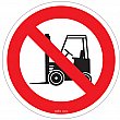 Zenith Safety Products - SGM799 - Enseigne de sécurité CSA - chariots élévateurs interdits Chaque