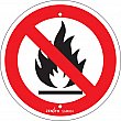 Zenith Safety Products - SGM804 - No Open Flames CSA Safety Sign Each