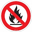 Zenith Safety Products - SGM805 - Enseigne de sécurité CSA - pas de flammes nues Chaque