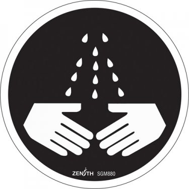 Zenith Safety Products - SGM880 - Enseigne de sécurité CSA - lavez vos mains Chaque