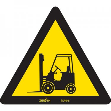 Zenith Safety Products - SGN045 - Enseigne de sécurité CSA - chariot élévateur Chaque