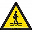 Zenith Safety Products - SGN064 - Enseigne de sécurité CSA - voie de sécurité piétonnière Chaque