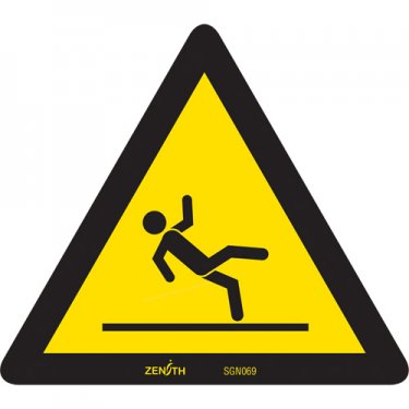 Zenith Safety Products - SGN069 - Enseigne de sécurité CSA - surface glissante Chaque