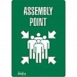 Zenith Safety Products - SGP174 - Enseigne «Assembly Point» Chaque