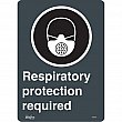 Zenith Safety Products - SGQ875 - Enseigne de sécurité CSA «Respiratory Protection Required» Chaque