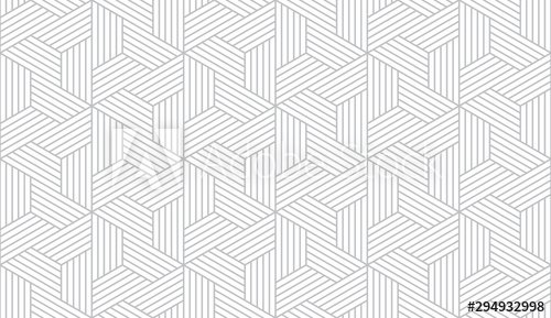 Abstract geometric pattern with stripes, lines. Seamless vector background. W... - 901156694