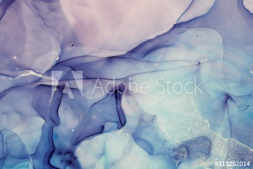 Alcohol ink colors translucent. Abstract multicolored marble texture background. - 901156742