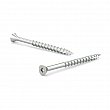 Reliable - FK2C17Z612PRM1 - PWR DRIVE WMX Premium Zinc-Plated Wood Screw, Flat Head with Nibs, Square Drive, Coarse Thread, Type 17 Point - Size: 6 - Length: 1/2 - Zinc - Square n.2 - Box of 1 000