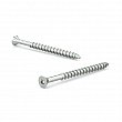 Reliable - FKCNZ6114PRM1 - Zinc-Plated Wood Screw, Flat Head With Nibs, Square Drive, Coarse Thread, Regular Wood Point - Size: 6 - Length: 1-1/4 - Zinc - Square n.2 - Box of 1 000