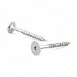 Reliable - FTKNC17Z104 - PWR DRIVE CAB Wood Screw, Square Drive, Coarse Thread - Size: 10 - Length: 4 - Zinc - Square n.2 - Box of 1 000
