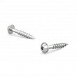 Reliable - PWKCZ81PRJ - Zinc-Plated Wood Screw, Pan Washer Head, Square Drive, Coarse Thread, Regular Wood Point - Size: 8 - Length: 1 - Square n.2 - Box of 700