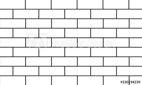 white brick wall - 901156806