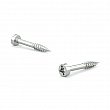 Reliable - FFQW17Z634KGC1 - Vis à bois zinguée, tête cylindrique, embout quadrex, filet régulier, pointe type 17 - Grosseur: 6 - Quadrex # 2 - Longueur 3/4 - Boîte de 100