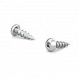 Reliable - PKCZ834PR - Vis à bois zinguée, tête ronde, embout carré, gros filet, pointe bois régulier - Grosseur: 8 - Carrée n. 2 - Longueur 3/4 - Boîte de 10 000