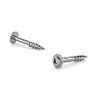 Reliable - PWQC17S81KGM1 - Stainless Steel Wood Screw, Pan Washer Head, Quadrex Drive, Coarse Thread, Type 17 Point - Size: 8 - Quadrex #2 - Length: 1 - Box of 1 000