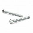 Reliable - PQMZ83258 - Vis machine zinguée, tête ronde, embout quadrex, 8-32, pointe type B - Grosseur: 8 - Quadrex #2 - Zinc - Longueur 5/8 - Boîte de 8 000
