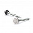 Reliable - RSZ9112WVP - Colored Roof Metal Screw, Hex Head with Steel and Neoprene Washer, Self-Tapping Thread, Type A Point - Size: 9 - Hex 1/4 - QC8317 White - Length: 1-1/2 - Box of 100