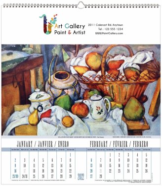 Prestige Calendar - The Impressionists