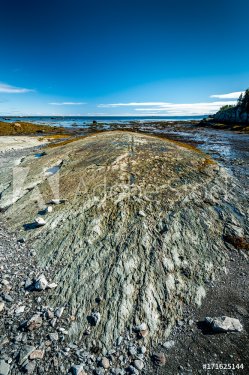 Rocks in Perspective in Bic National Park in Quebec, Canada - 901157284