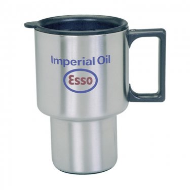 Stainless steel insulated travel mug