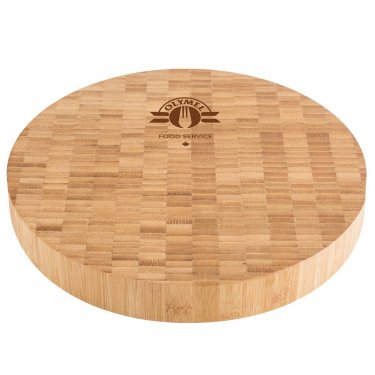 Bamboo Butcher Block Cutting and Serving Board ...
