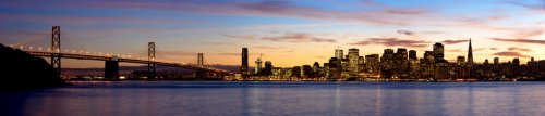 A panoramic shot of San Francisco, taken from Treasure Island. - 900000239